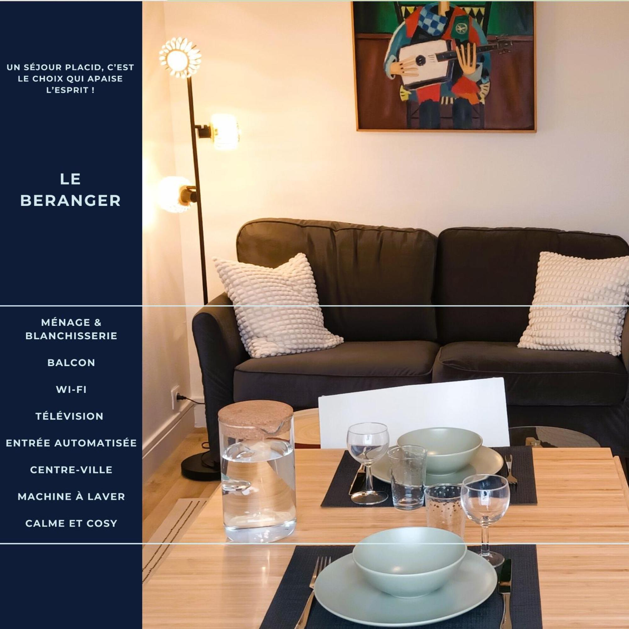 Le Beranger T2 Centre Wifi Balcon Apartment Tours Exterior foto